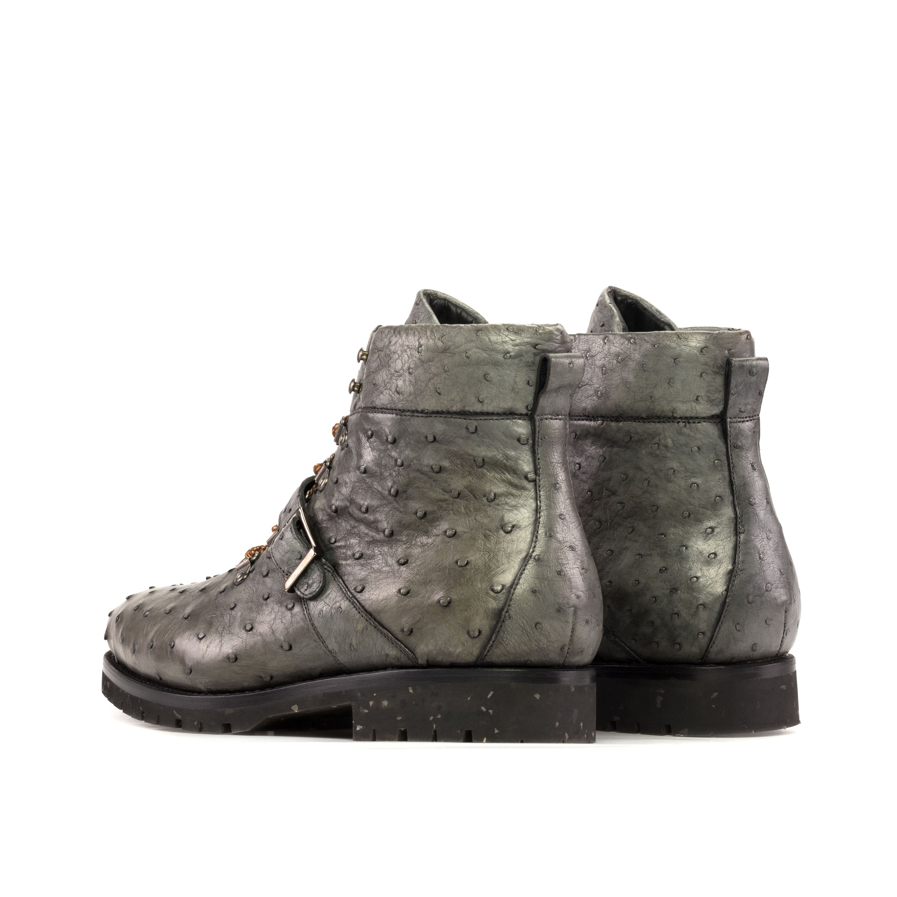 Grey Ostrich Hiking Boot