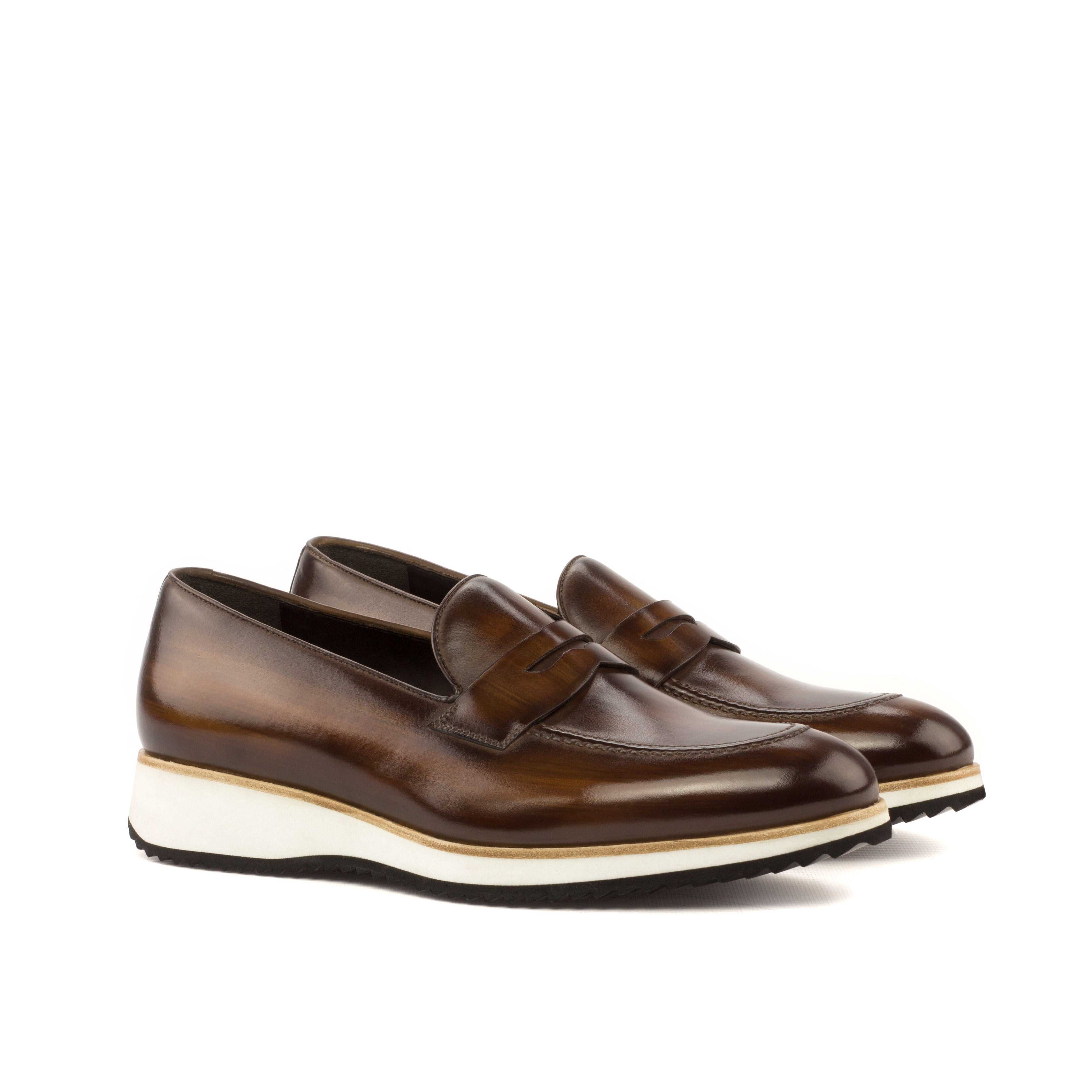 Brown Patina Loafer