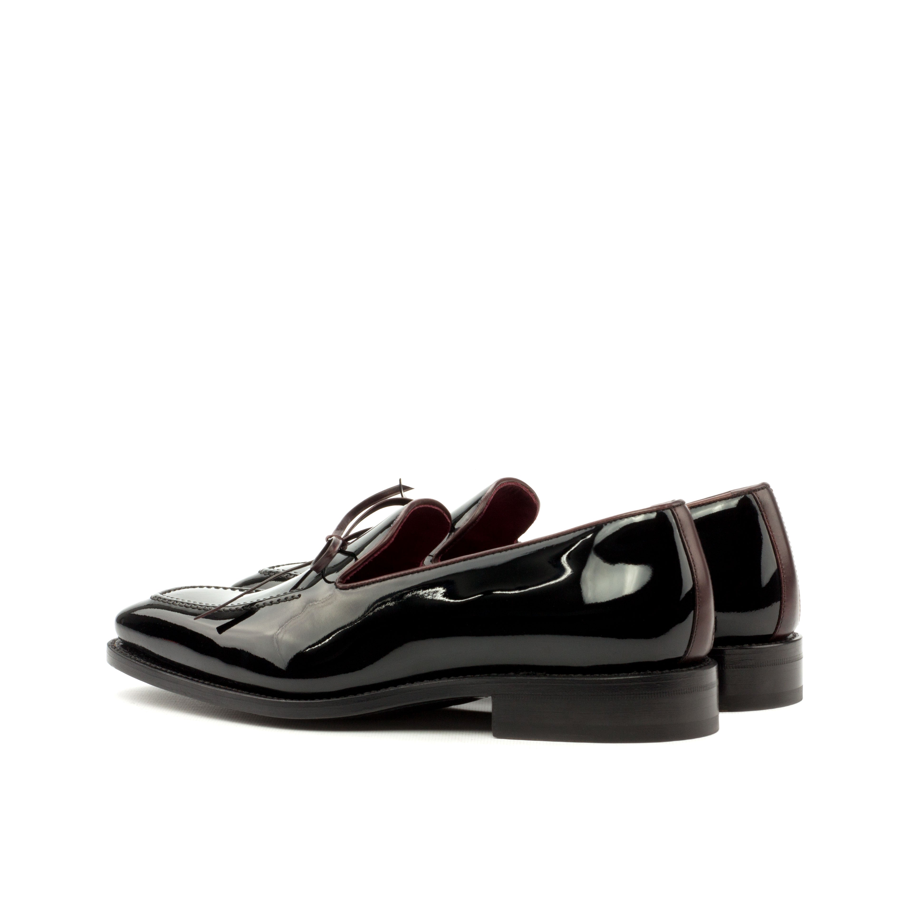 Black Patent Leather Loafer