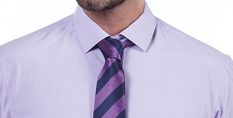Classic Solid Lavender Shirt
