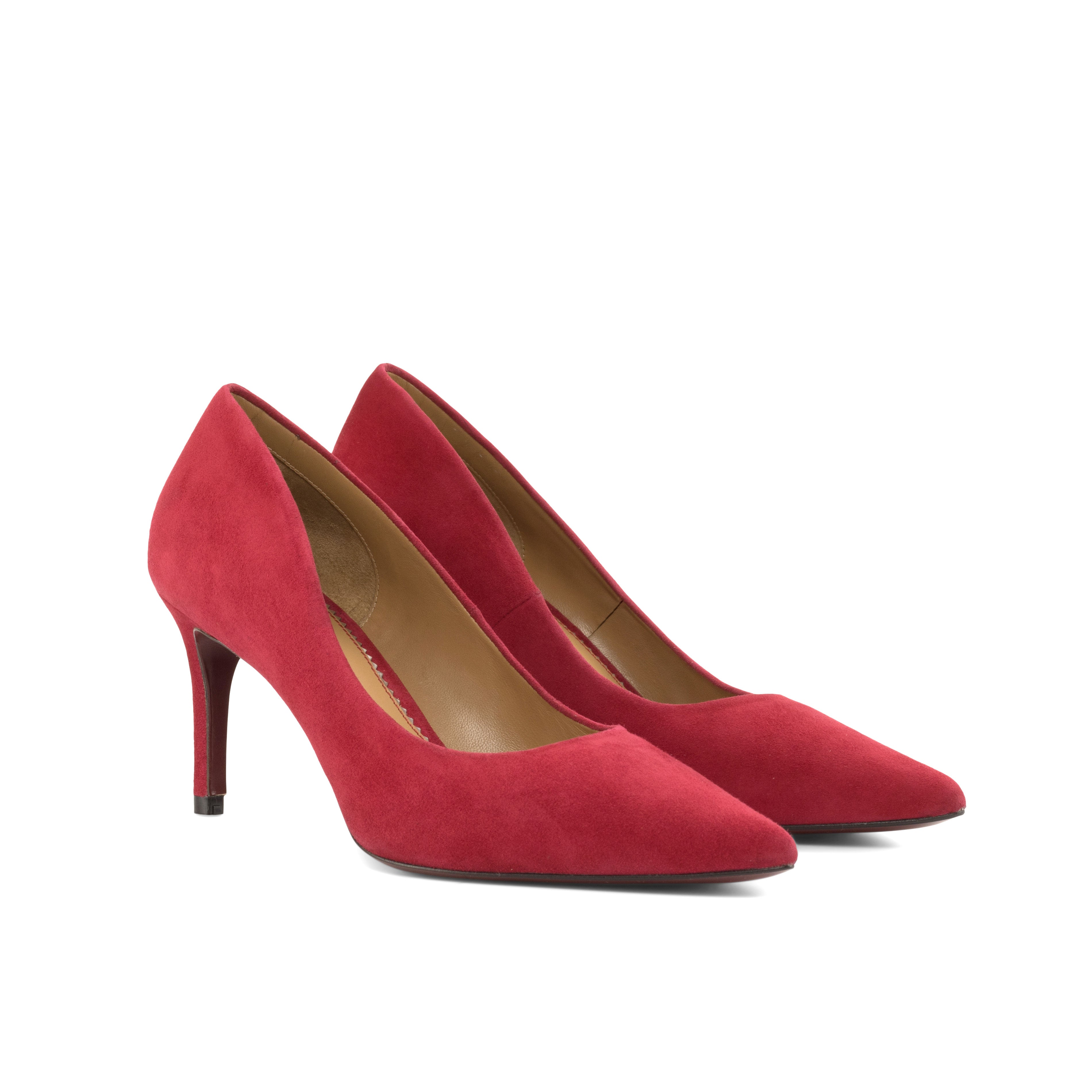 Passion Red Italian Suede Florence