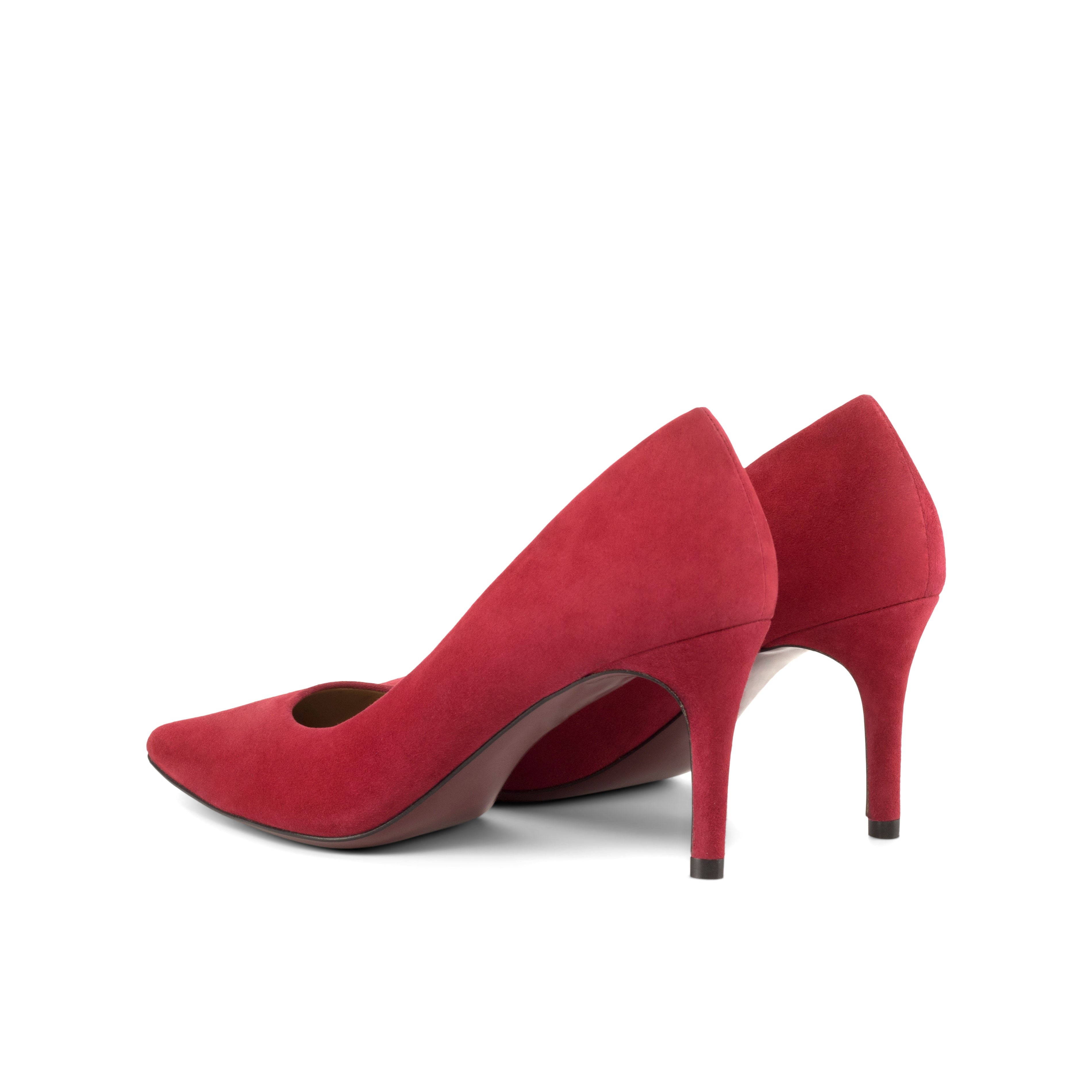 Passion Red Italian Suede Florence