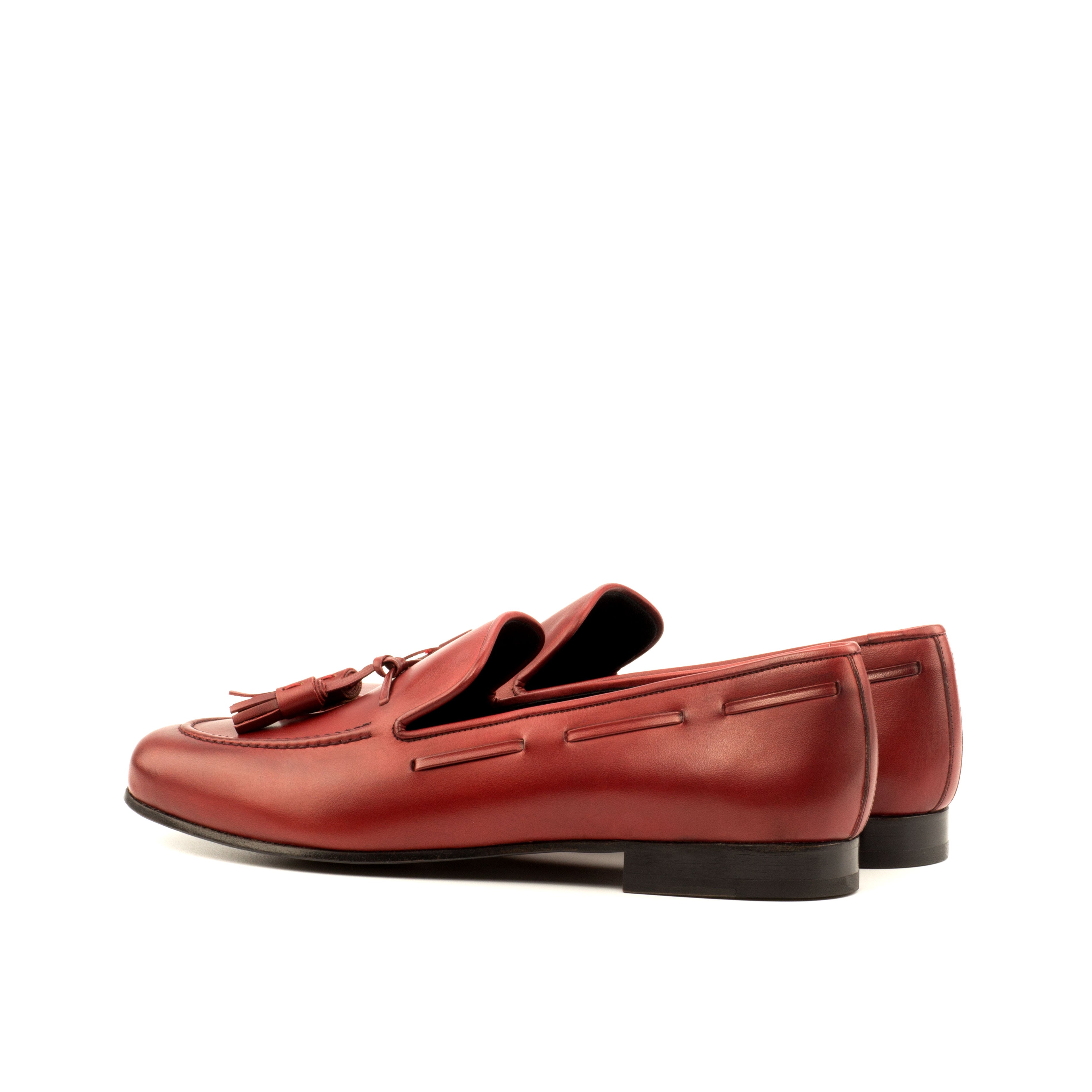 Red Painted Calf Wellington Slipper