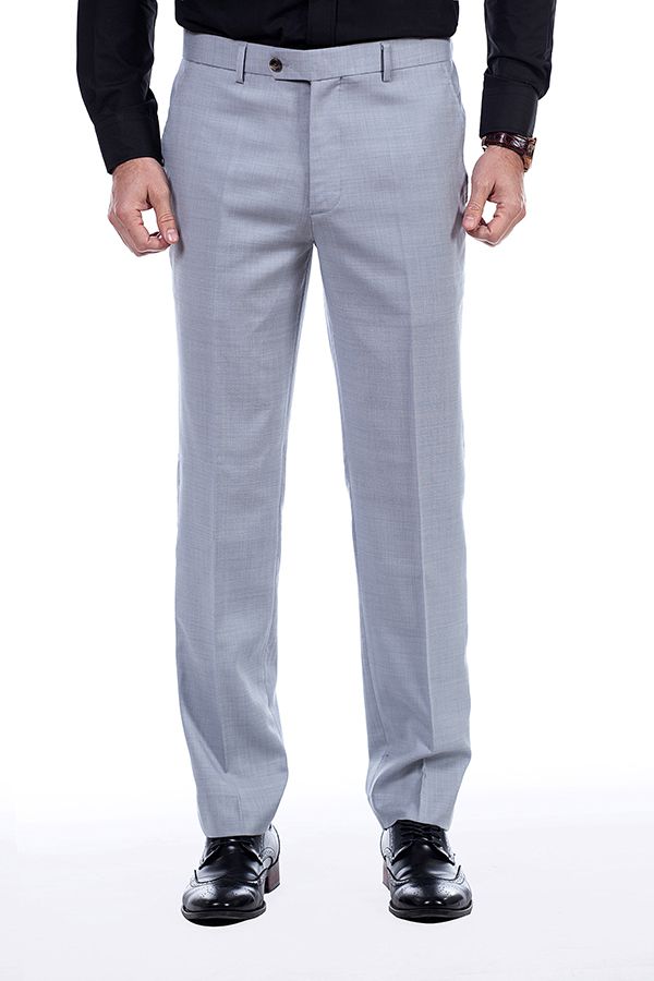 Premium Light Grey Solid Suit
