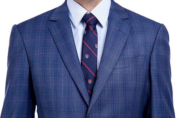 Blue on Blue Prince of Wales Suit