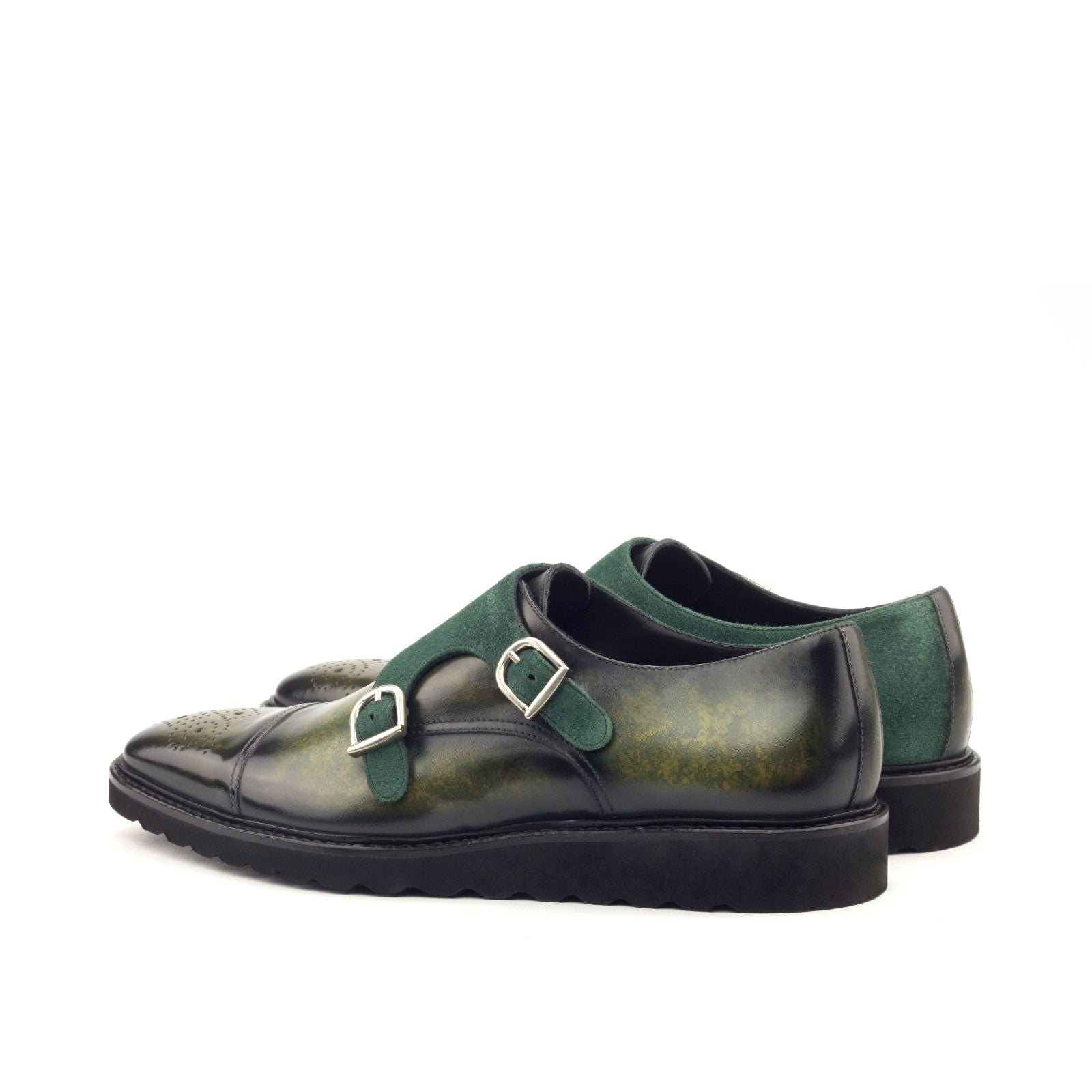 Green Patina Double Monk